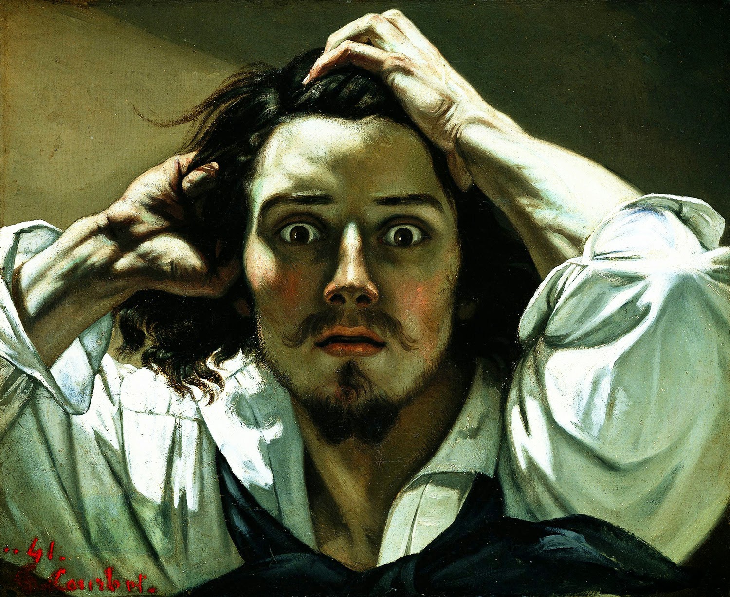 Gustave Courbet auto retrato