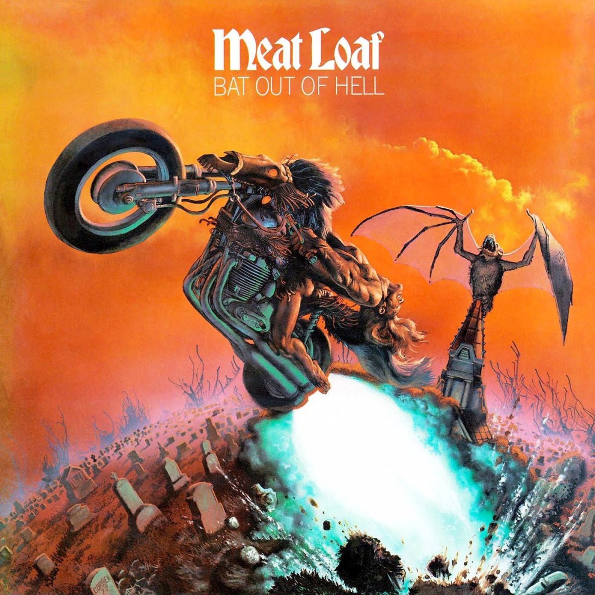 Meat Loaf Bat Out of Hell 1977 Richard Corben